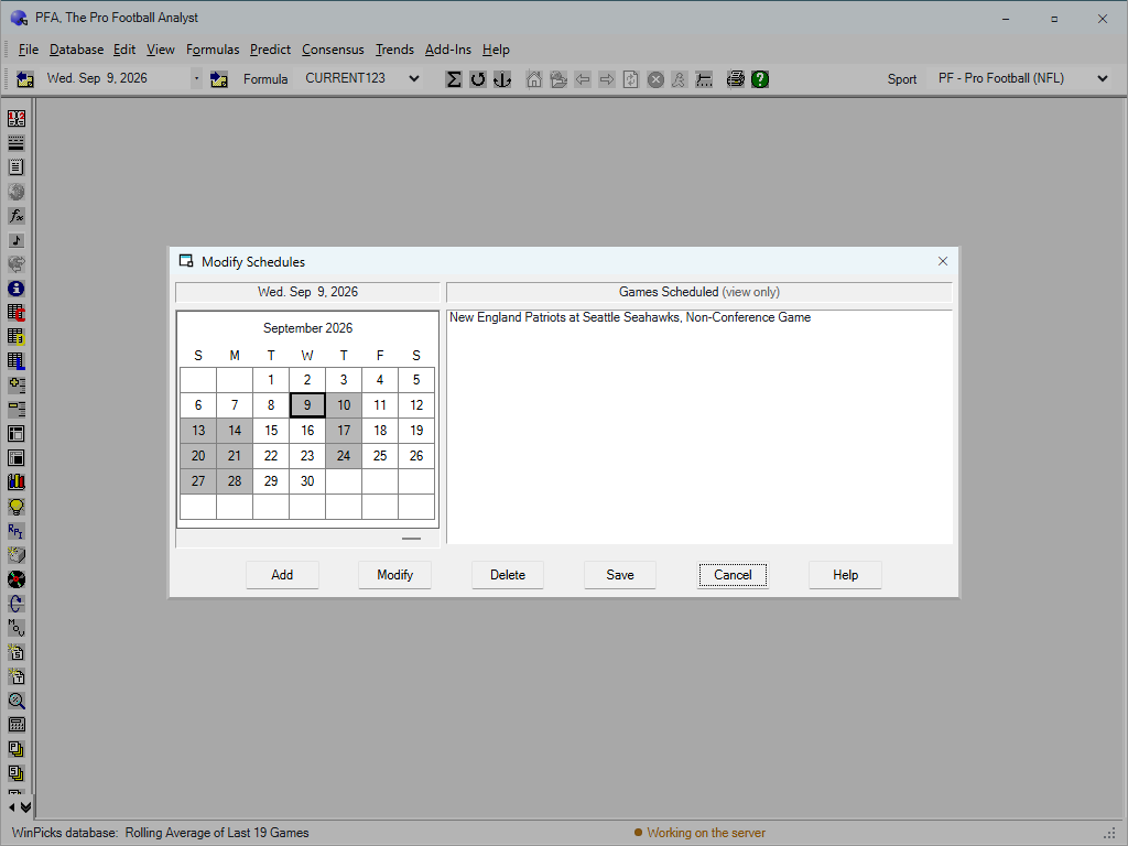 fig20 schedule view